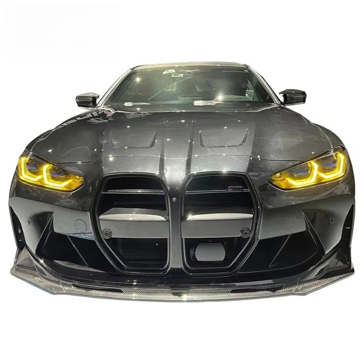 V Type Dry Carbon Fiber Front Grille for  M3 G80/M4 G82